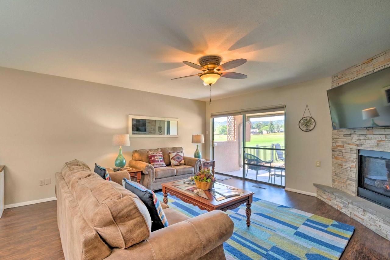 Bright Ruidoso Condo With Deck And Golf Course Views! Exteriör bild