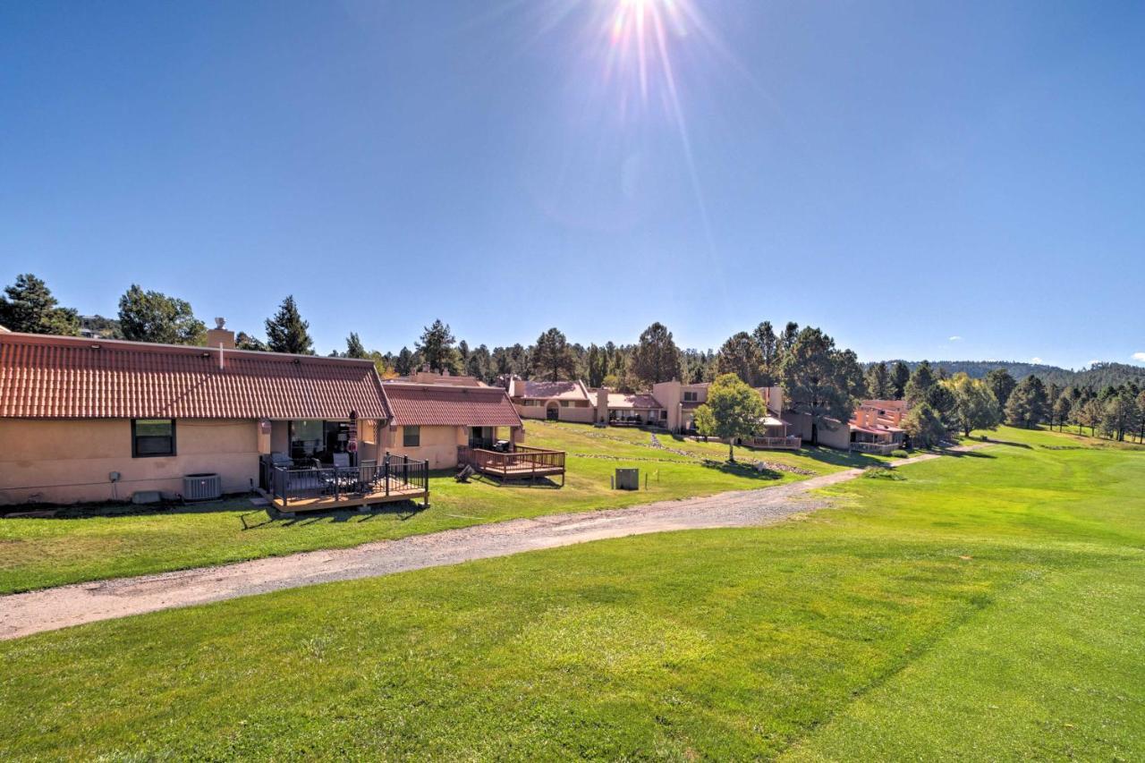 Bright Ruidoso Condo With Deck And Golf Course Views! Exteriör bild