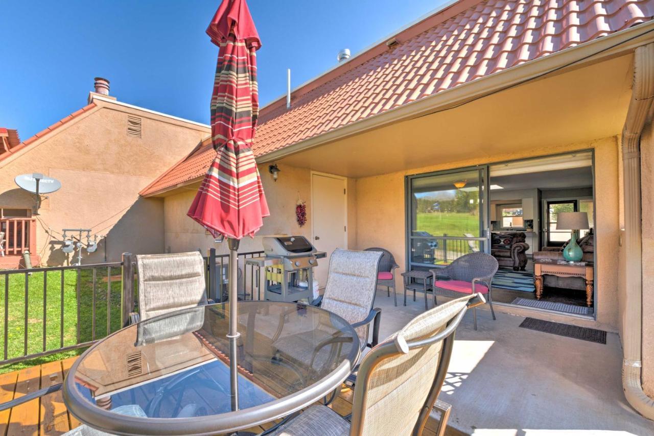 Bright Ruidoso Condo With Deck And Golf Course Views! Exteriör bild